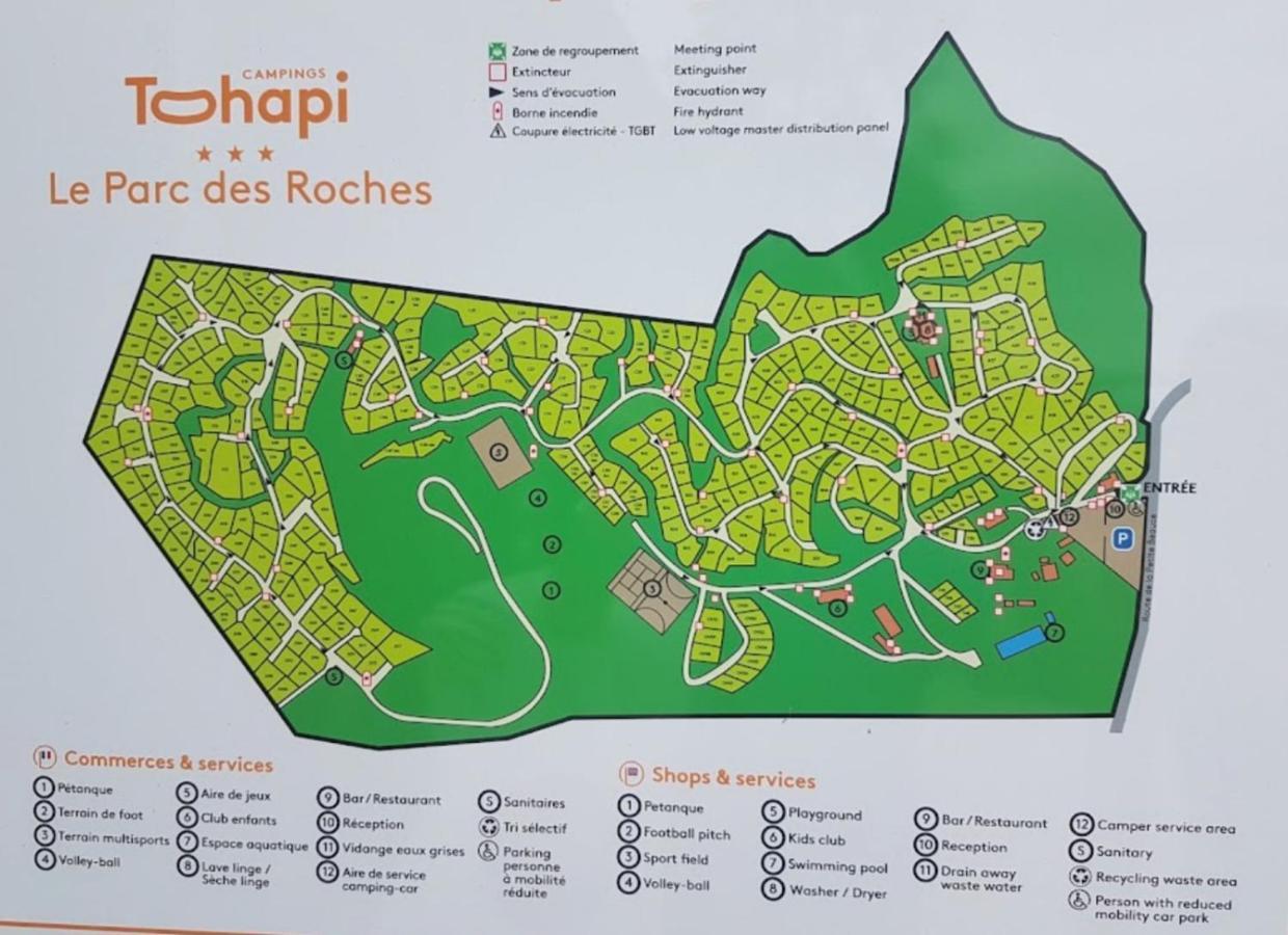 Camping Marvilla Parks -Parc Des Roches 91530 Saint-Chéron Eksteriør bilde